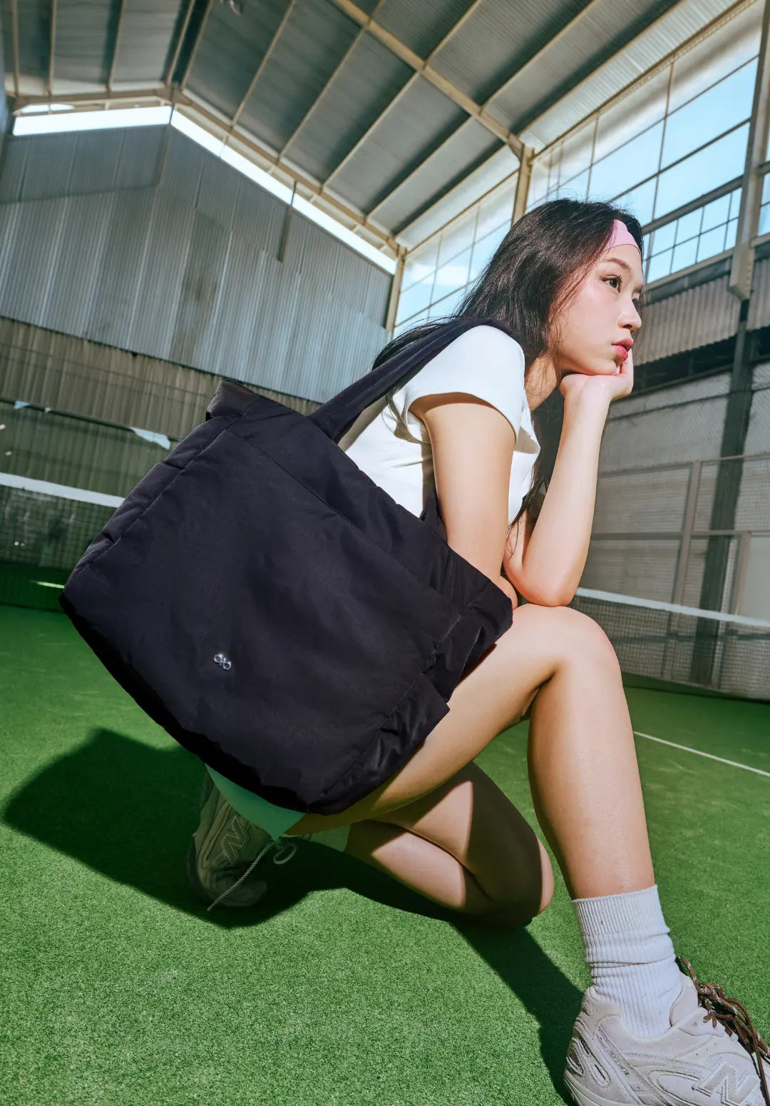 POSH TOTE BAG 2.0 IN JET BLACK