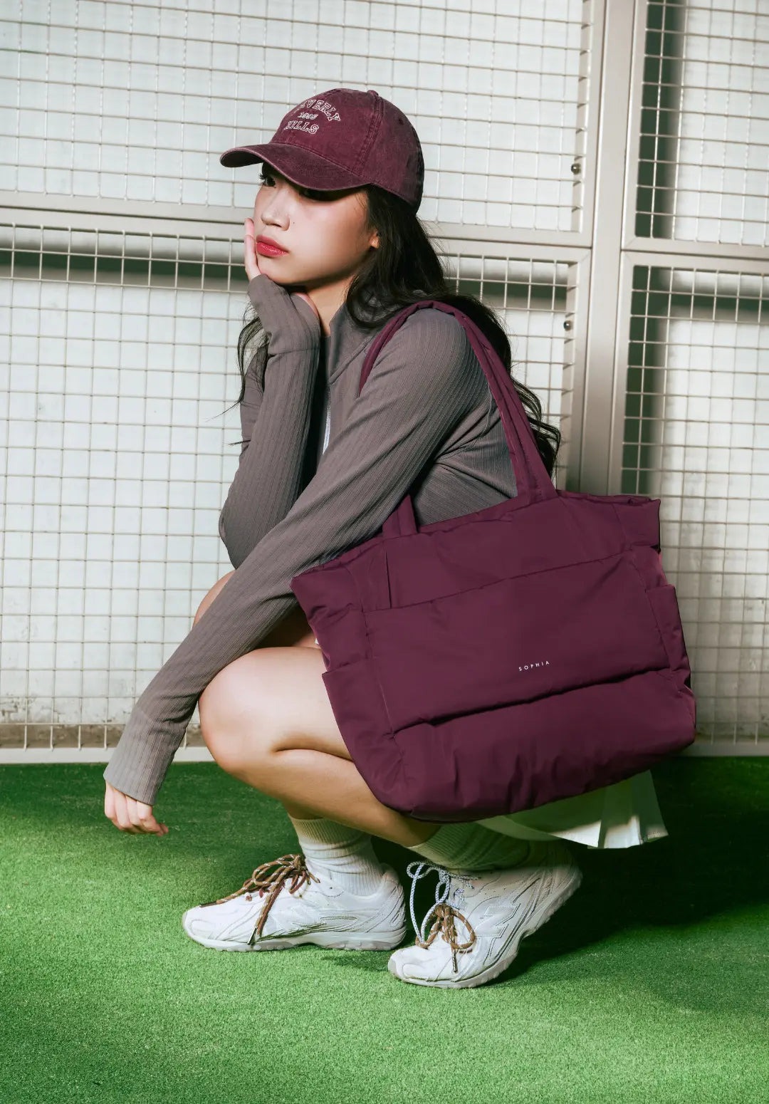 POSH TOTE BAG 2.0 IN WINE