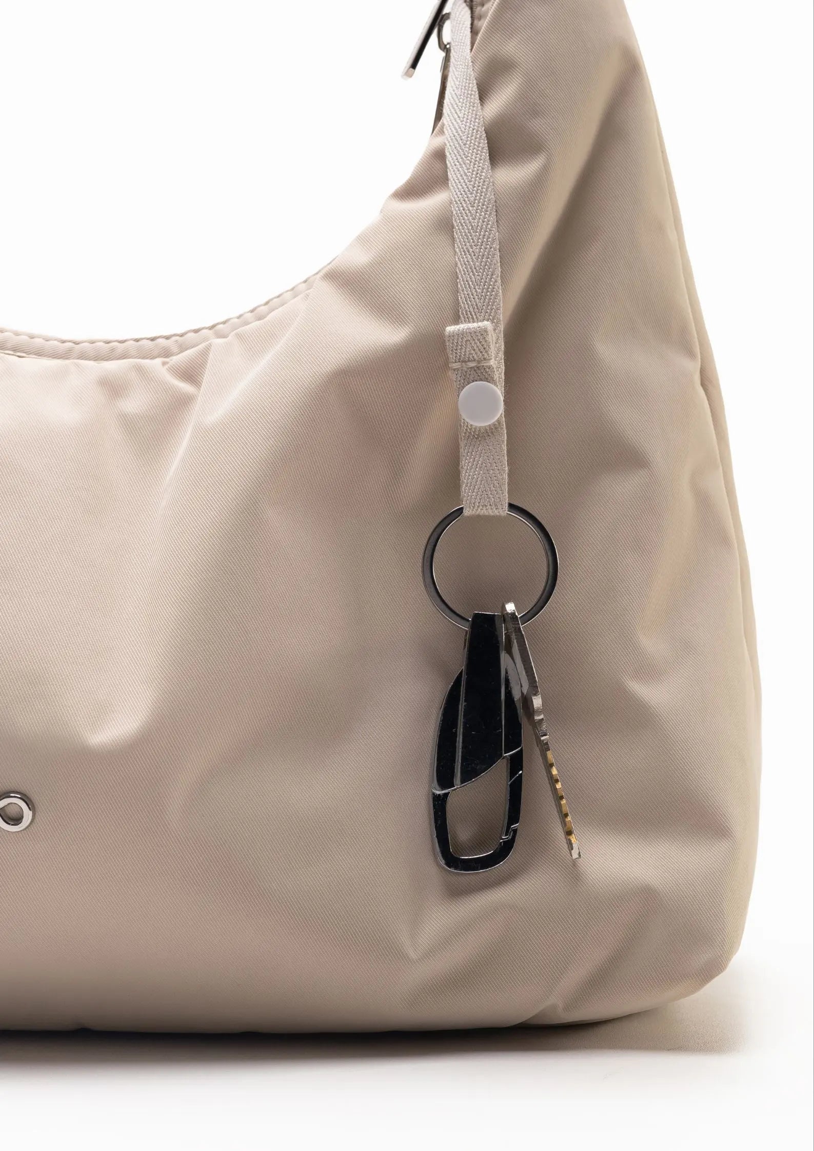 POSH HOBO BAG IN OAT The Sophia Label