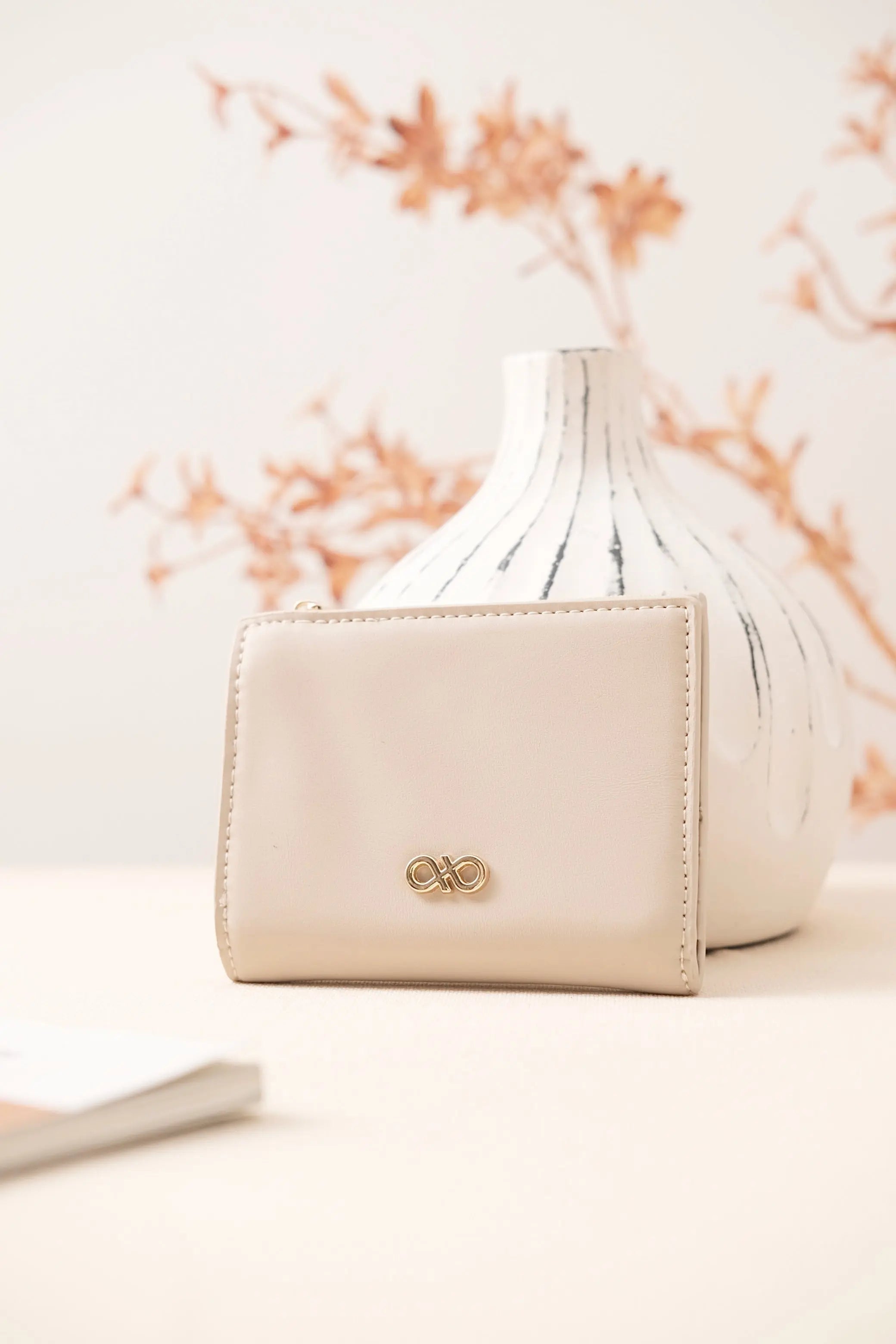 EDEN MAGIC PETITE WALLET IN ALMOND The Sophia Label