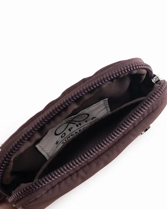 CARDHOLDER LANYARD IN TRUFFLE TSL Singapore