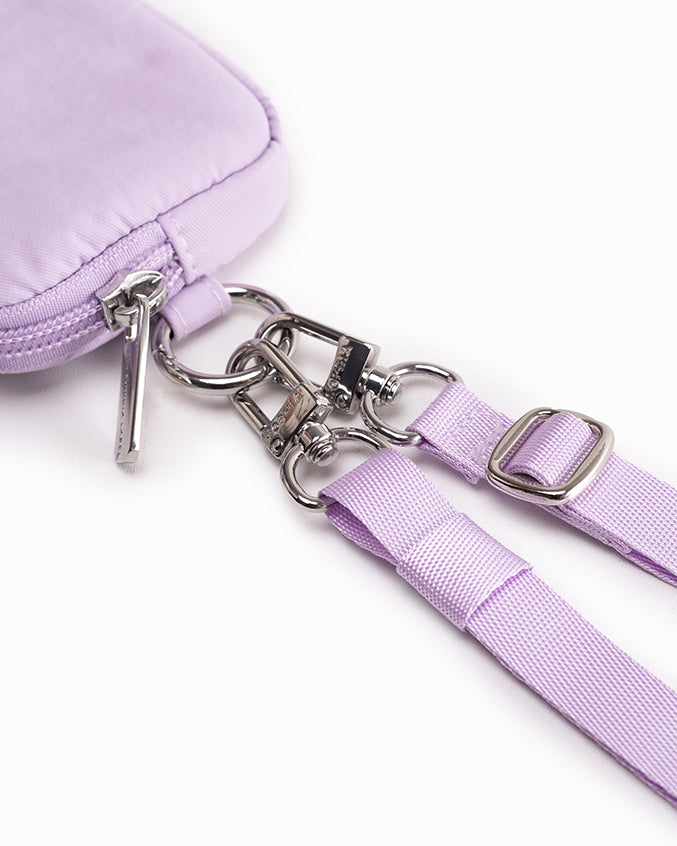 CARDHOLDER LANYARD IN PERIWINKLE