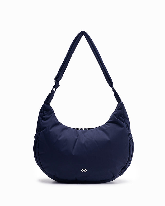 XL POSH CRESCENT BAG IN MIDNIGHT