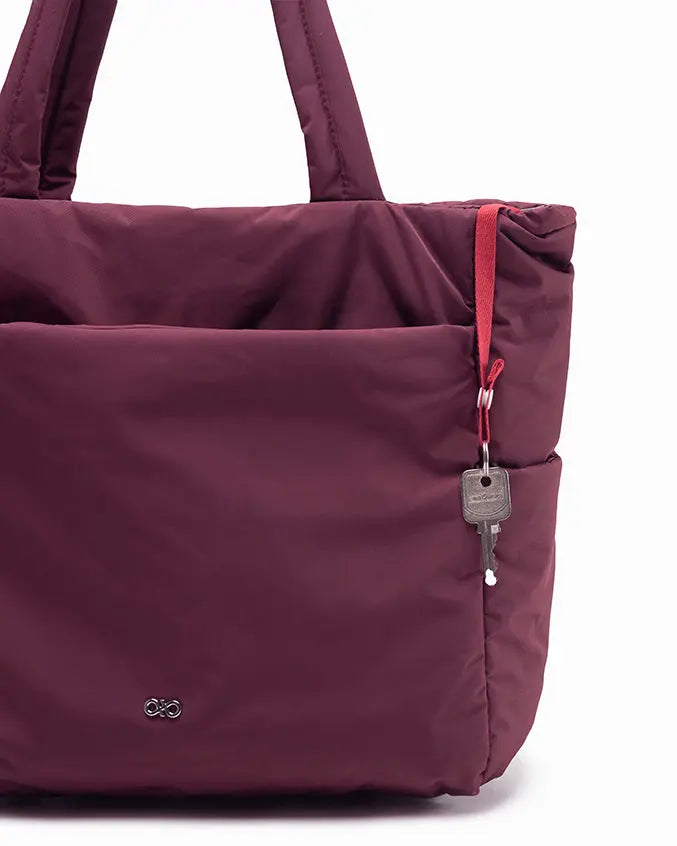 POSH TOTE BAG IN WINE TSL Singapore