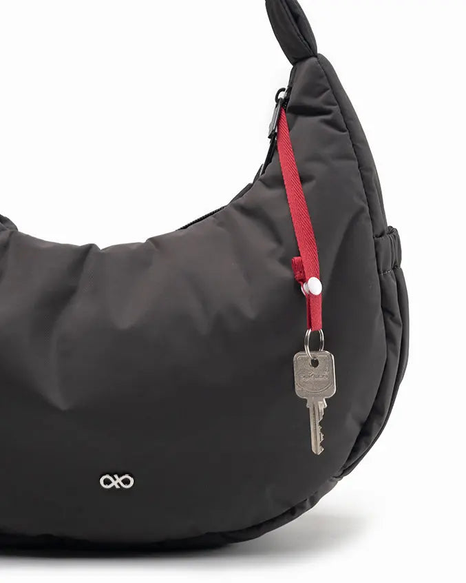 L POSH CRESCENT BAG IN STORM TSL Singapore