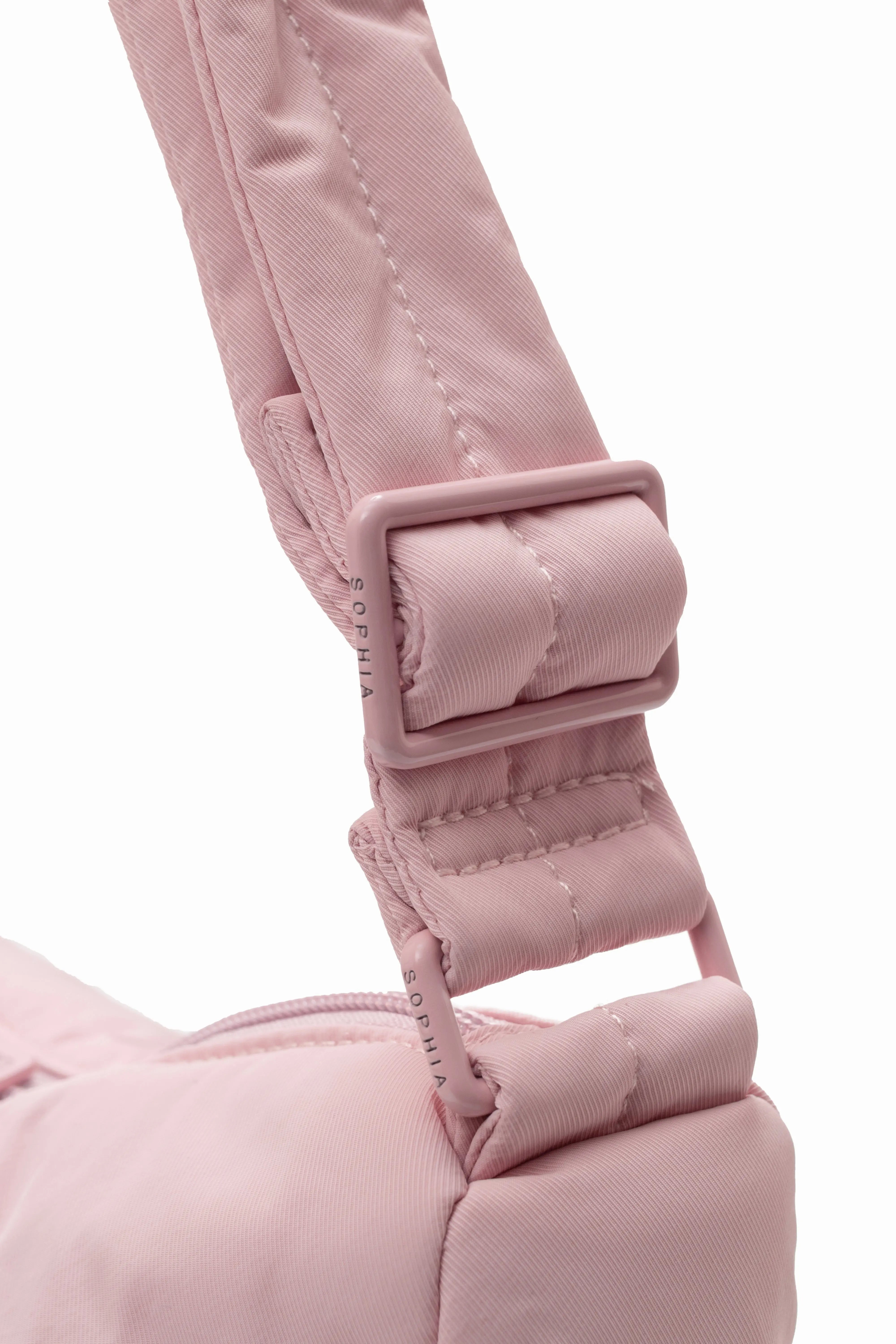 SIGNATURE POCKET CROSSBODY BAG 2.0 IN POSH BLOOM PINK