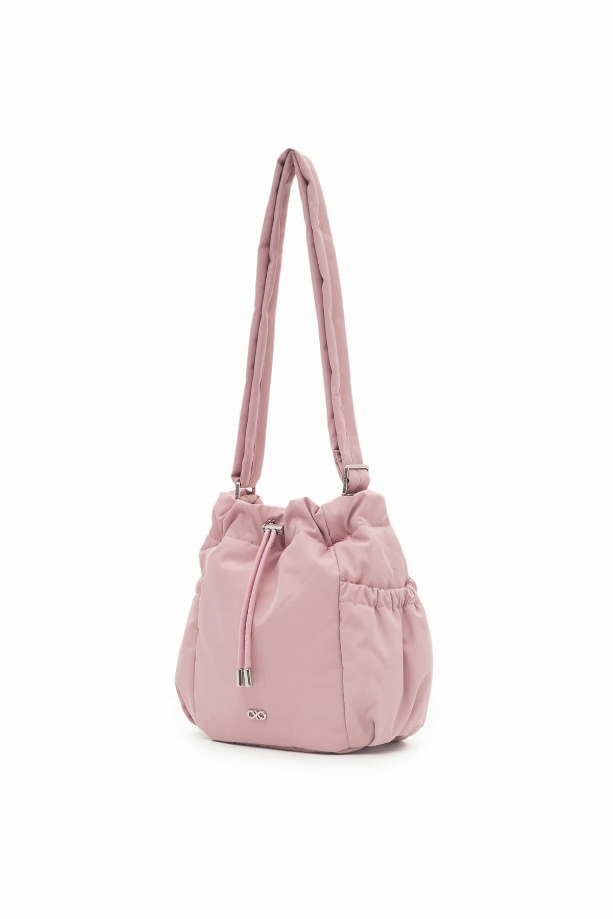 MINI COSY LUXE BUCKET BAG IN ROSY