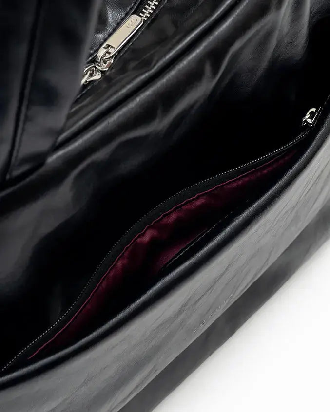 The Sophia Label - EVERYDAY CITY CUSHY TOTE 2.0 IN PANTHER BLACK