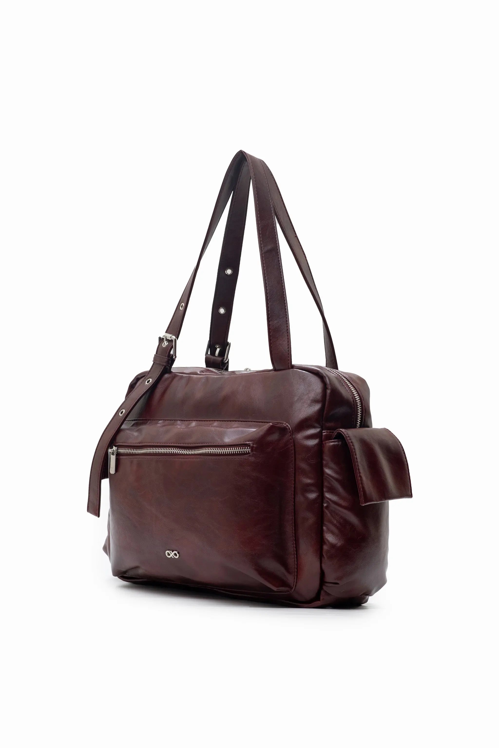 EVERYDAY CITY TOTE BAG IN CHERRY