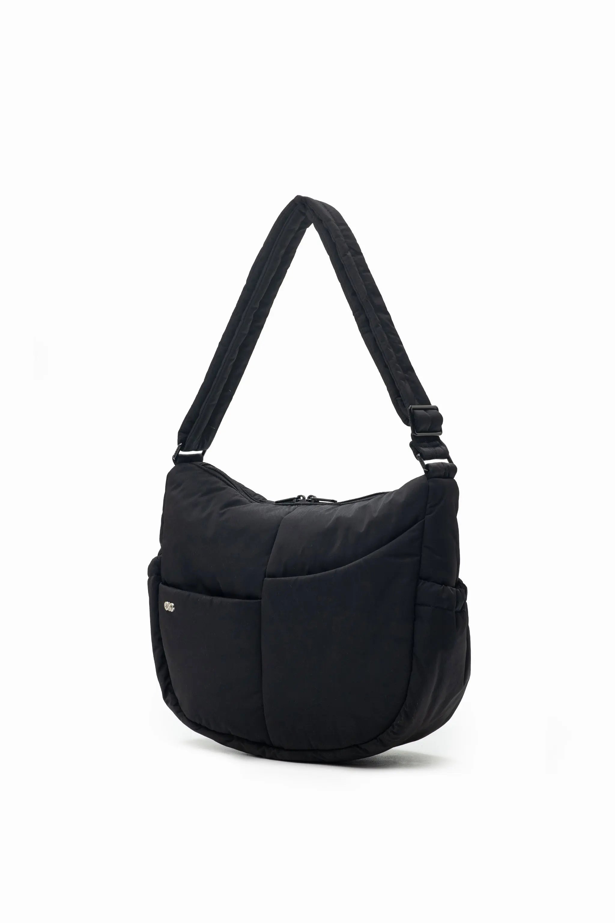 SIGNATURE POCKET CROSSBODY BAG 2.0 IN POSH JET BLACK