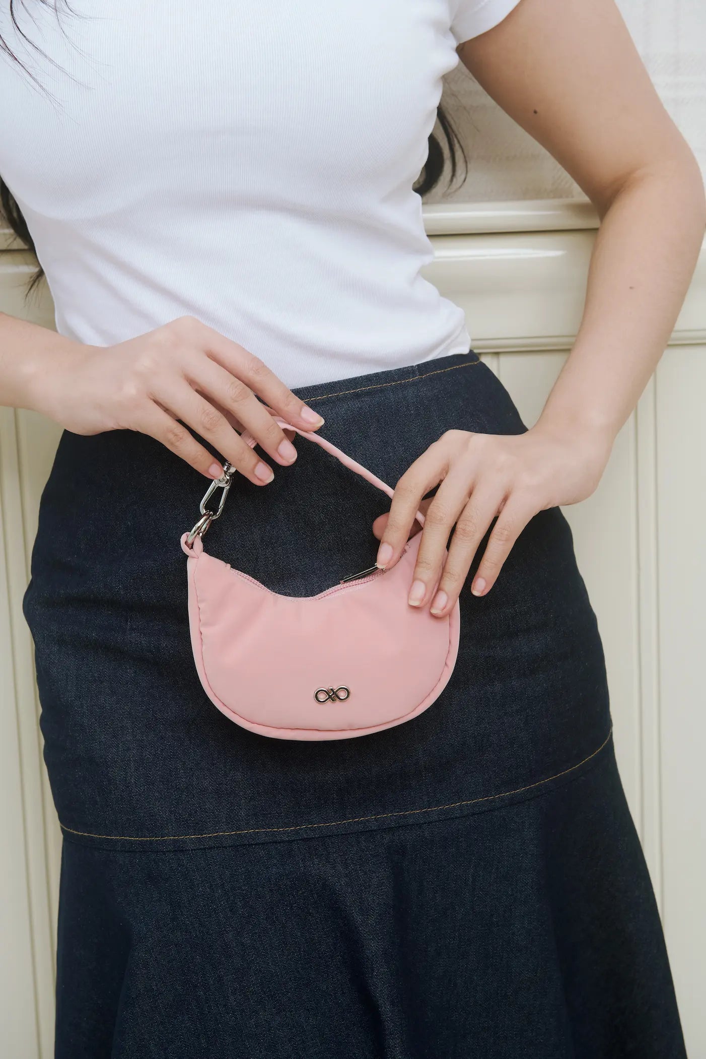 NANO POUCH IN BLUSH