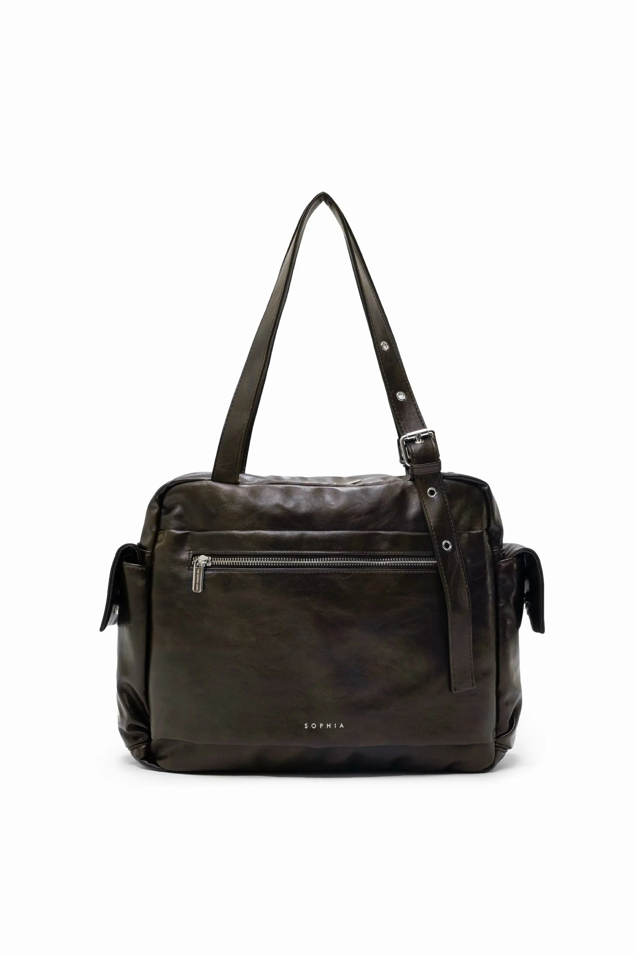 EVERYDAY CITY TOTE BAG IN ESPRESSO BROWN