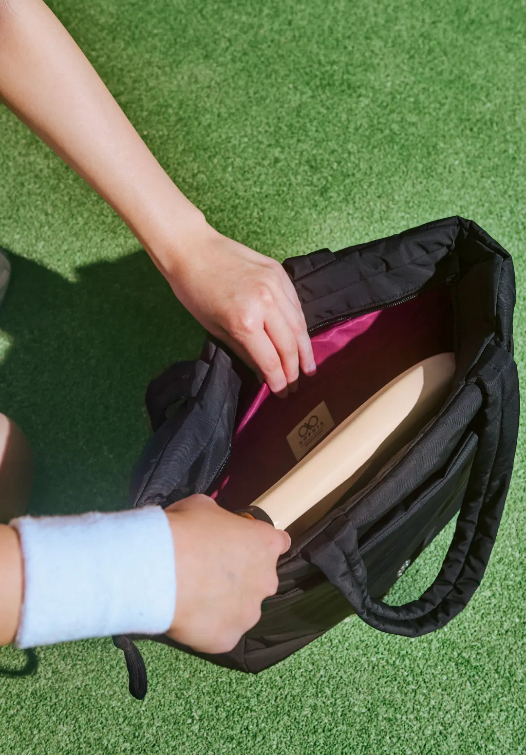 POSH TOTE BAG 2.0 IN JET BLACK 