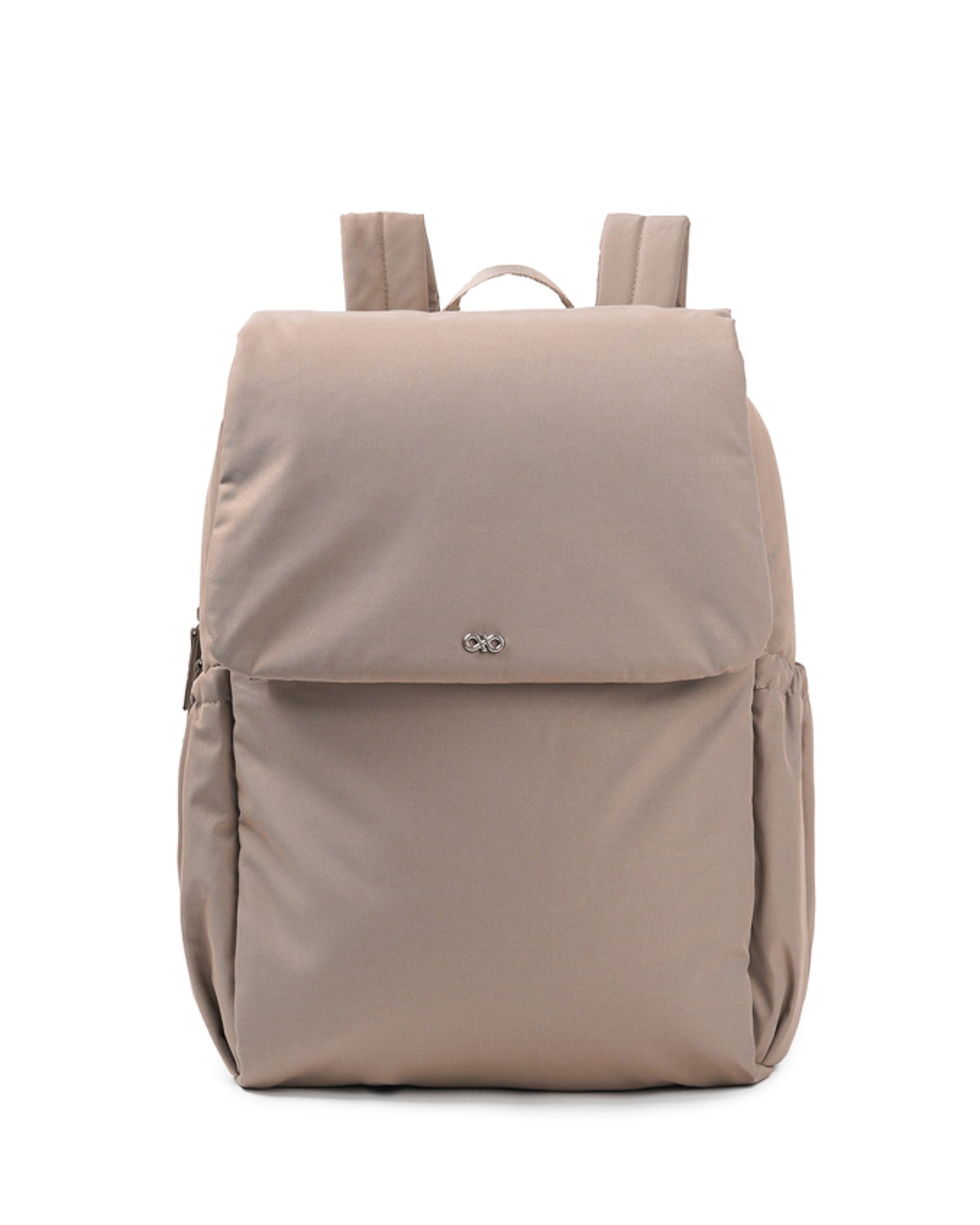COSY LUXE UTILITY BACKPACK IN TAUPE