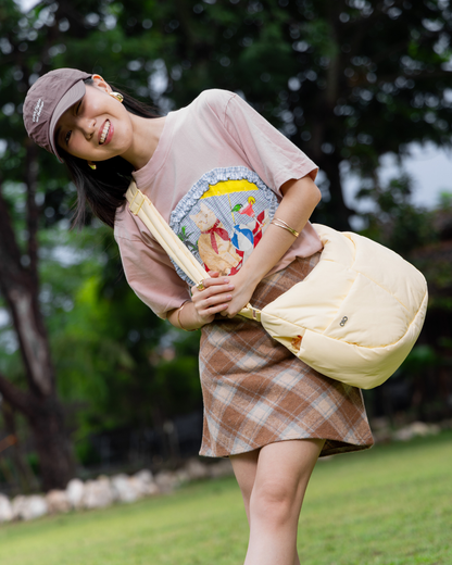 SIGNATURE POCKET CROSSBODY IN POSH MELLOW