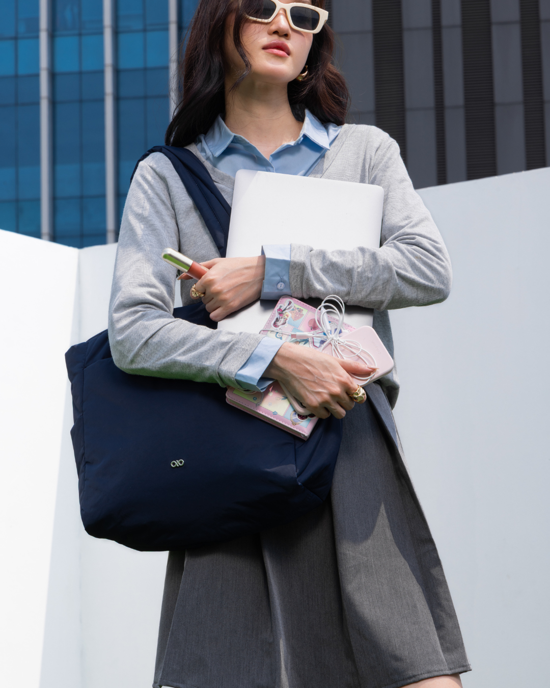 POSH TOTE BAG IN MIDNIGHT