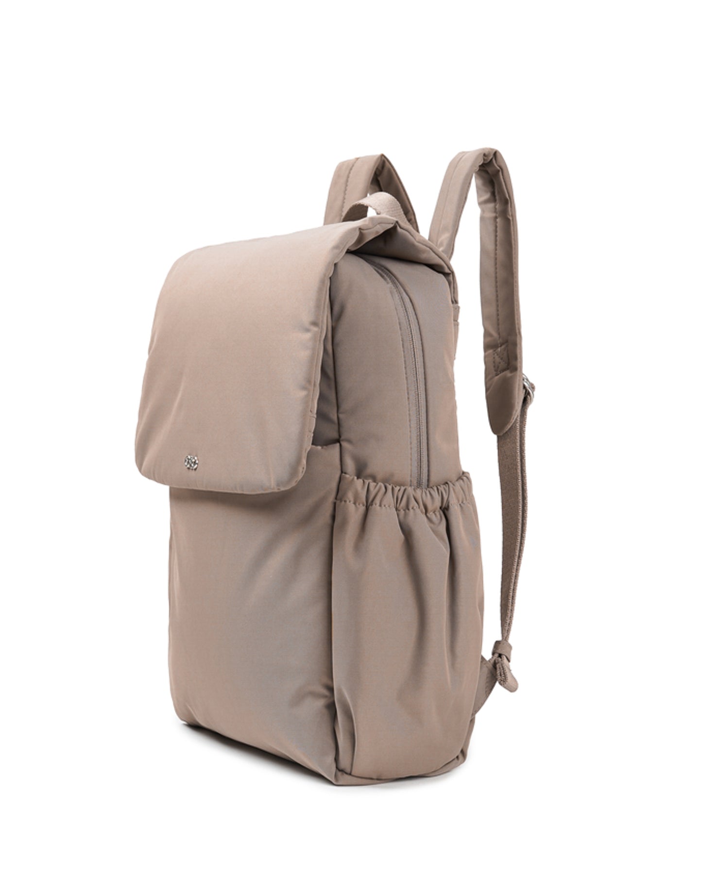 COSY LUXE UTILITY BACKPACK IN TAUPE