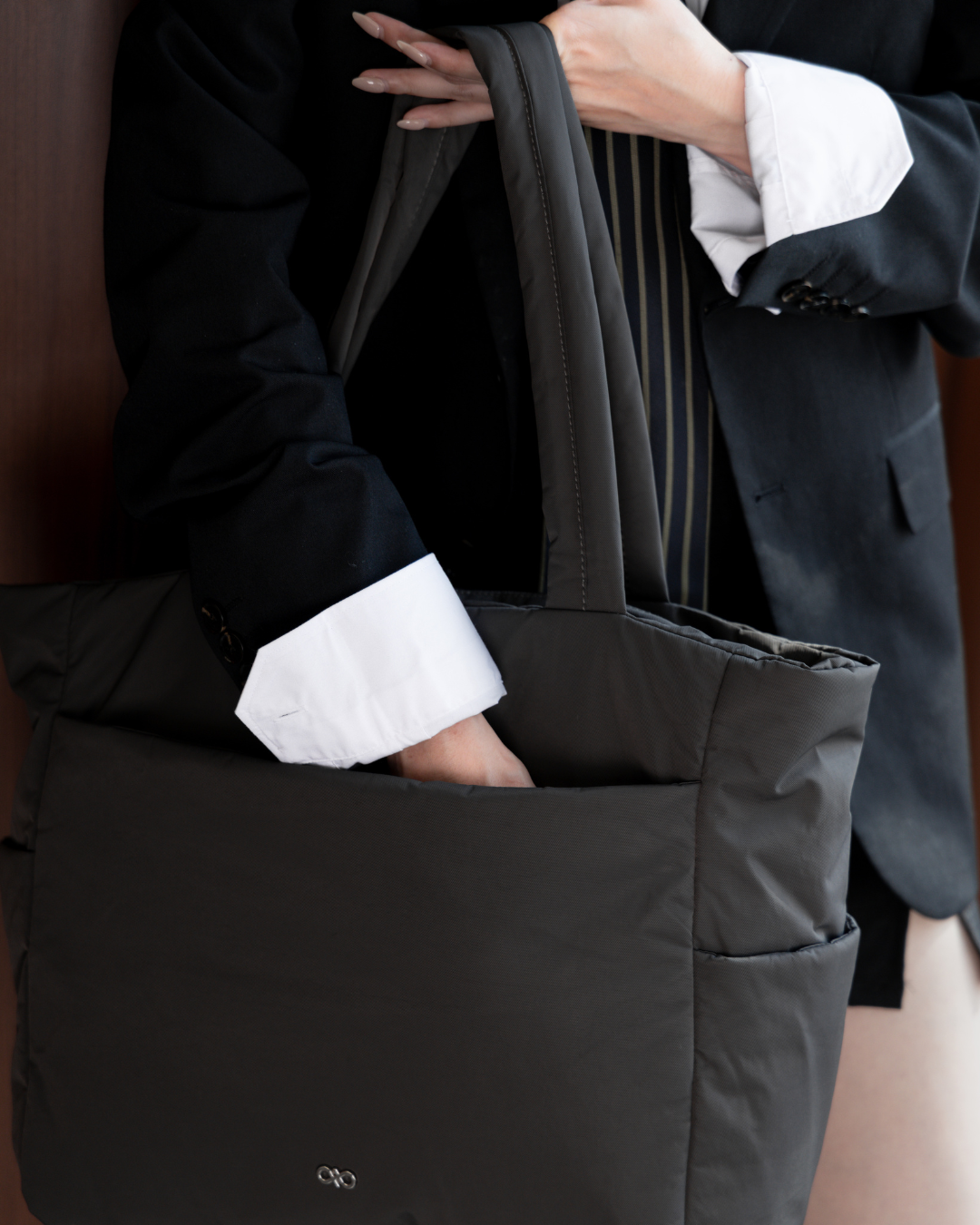 POSH TOTE BAG IN STORM
