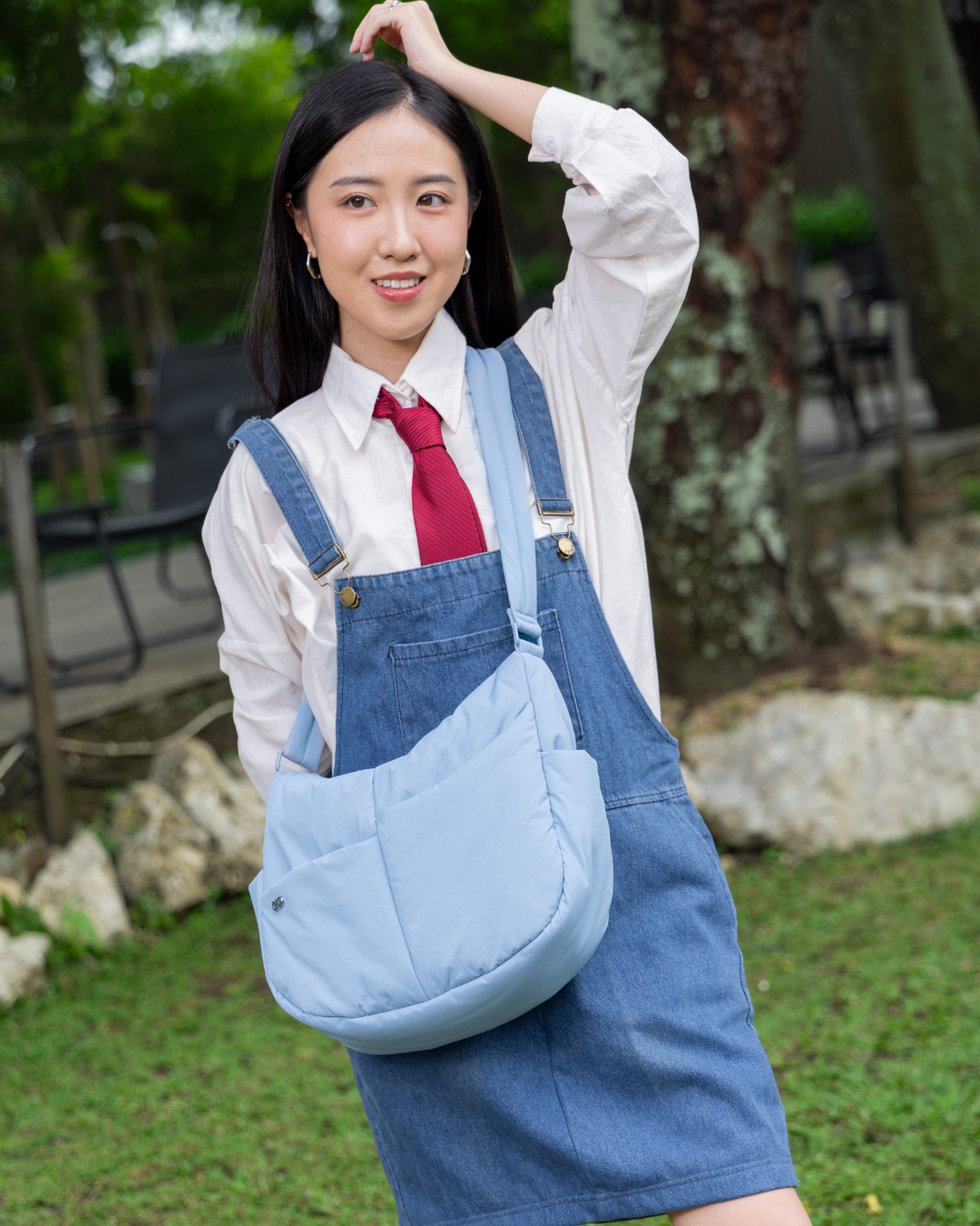 SIGNATURE POCKET CROSSBODY IN POSH MISTY