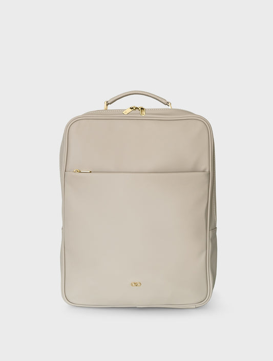 ANDERS MAGIC LAPTOP BACKPACK IN ALMOND