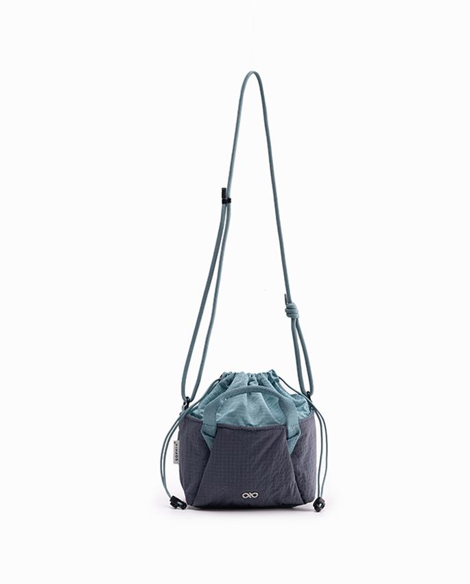 CUTESY MINI TOTE IN PHANTOM GREY