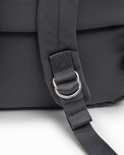 COSY LUXE XL COMMUTER BACKPACK IN CHARCOAL