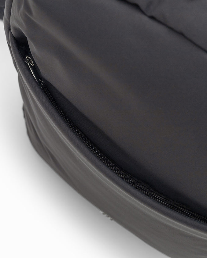 COSY LUXE XL COMMUTER BACKPACK IN CHARCOAL