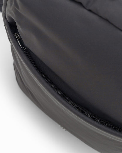 COSY LUXE XL COMMUTER BACKPACK IN CHARCOAL