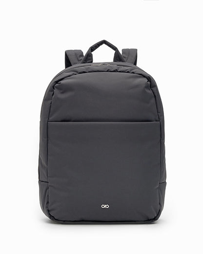 COSY LUXE XL COMMUTER BACKPACK IN CHARCOAL