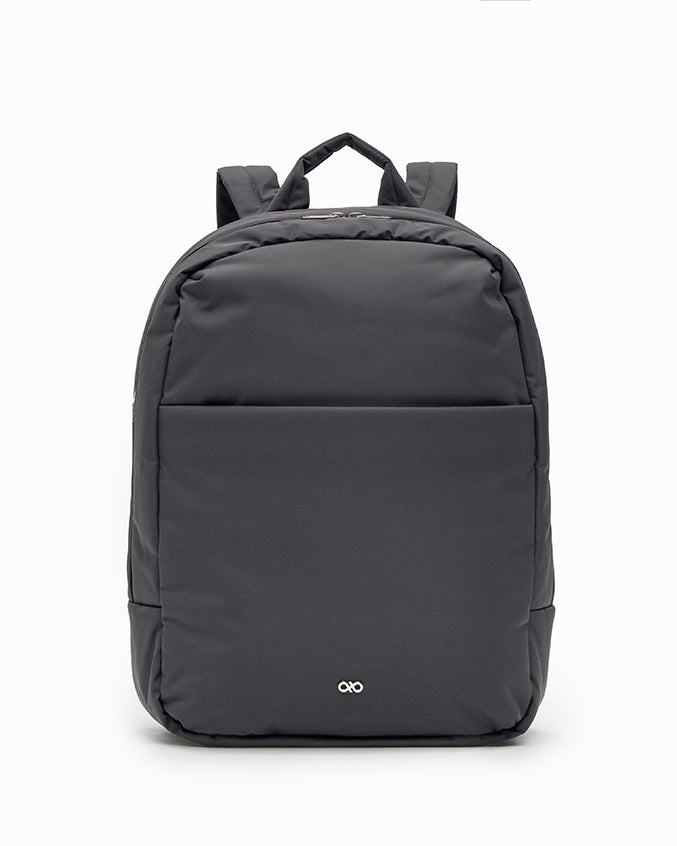 COSY LUXE XL COMMUTER BACKPACK IN CHARCOAL