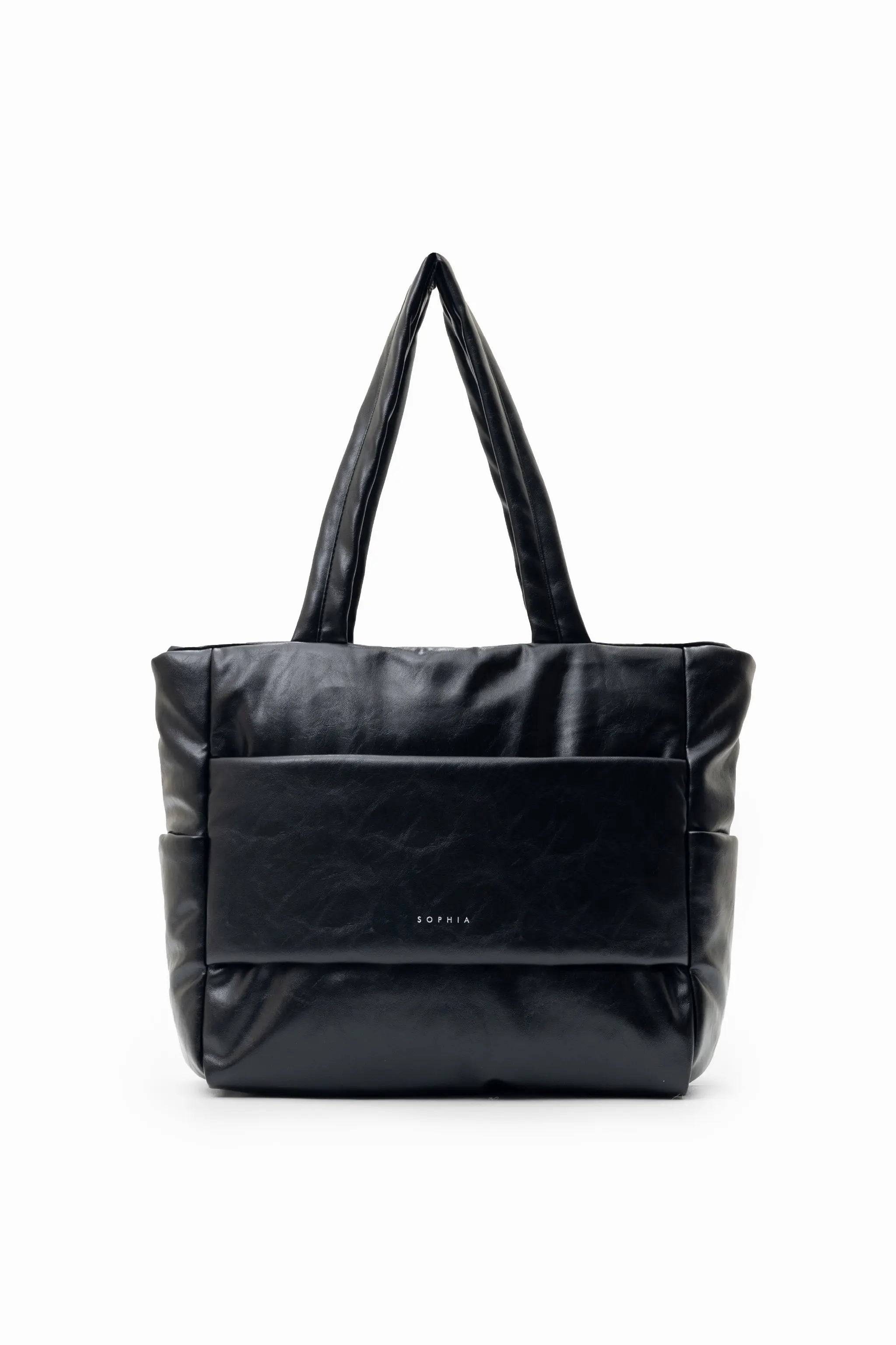 EVERYDAY CITY CUSHY TOTE BAG 2.0 IN PANTHER BLACK 