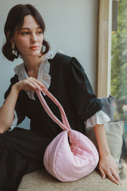 COSY FORTUNE COOKIE BAG IN PEONY