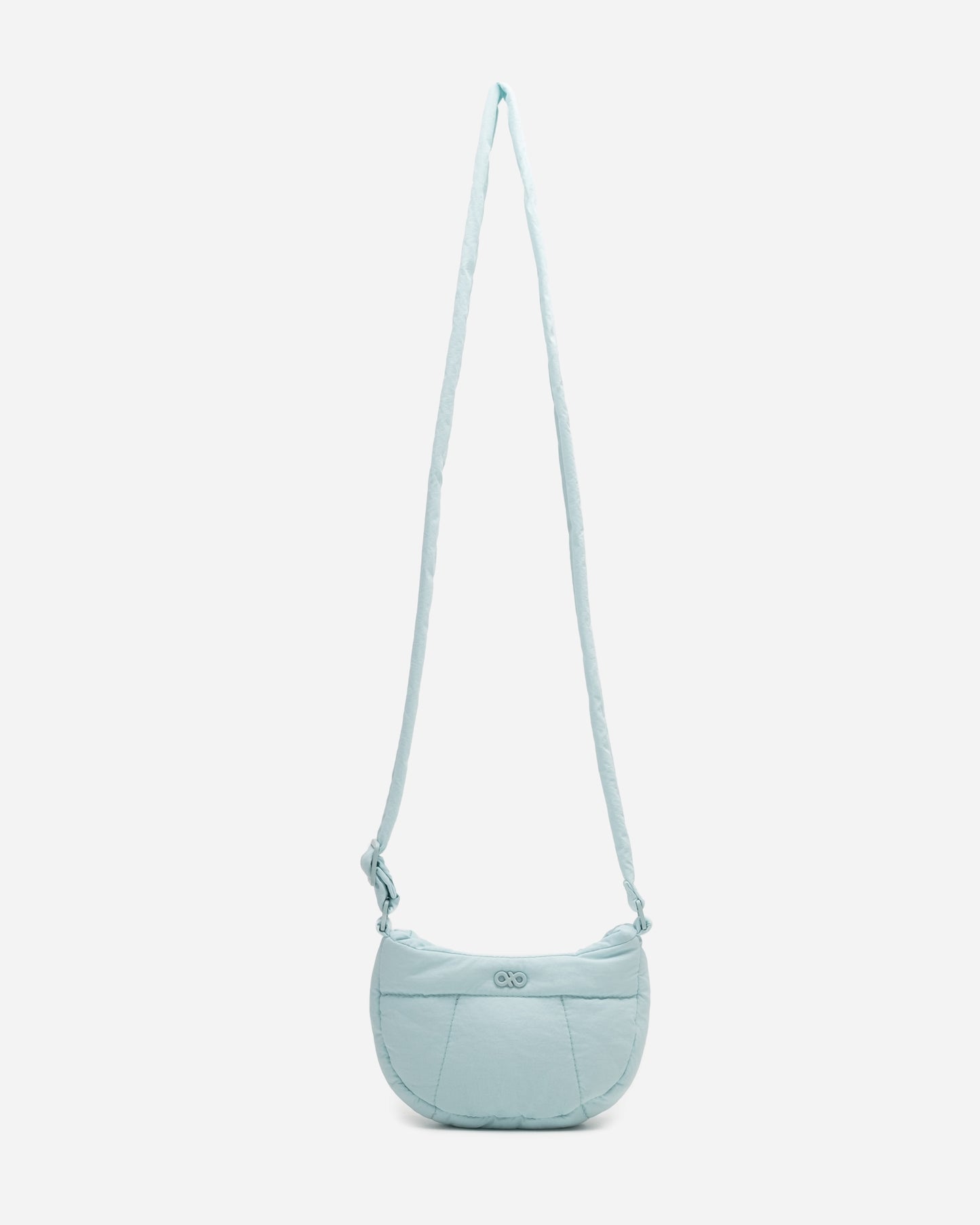 MICRO COSY PUFFY CROSSBODY BAG IN MINT (S)