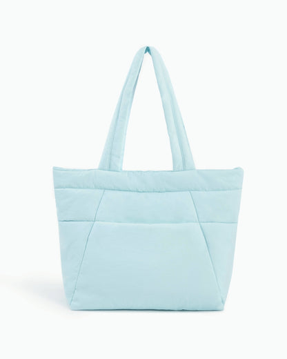COSY PUFFY TOTE BAG IN MINT