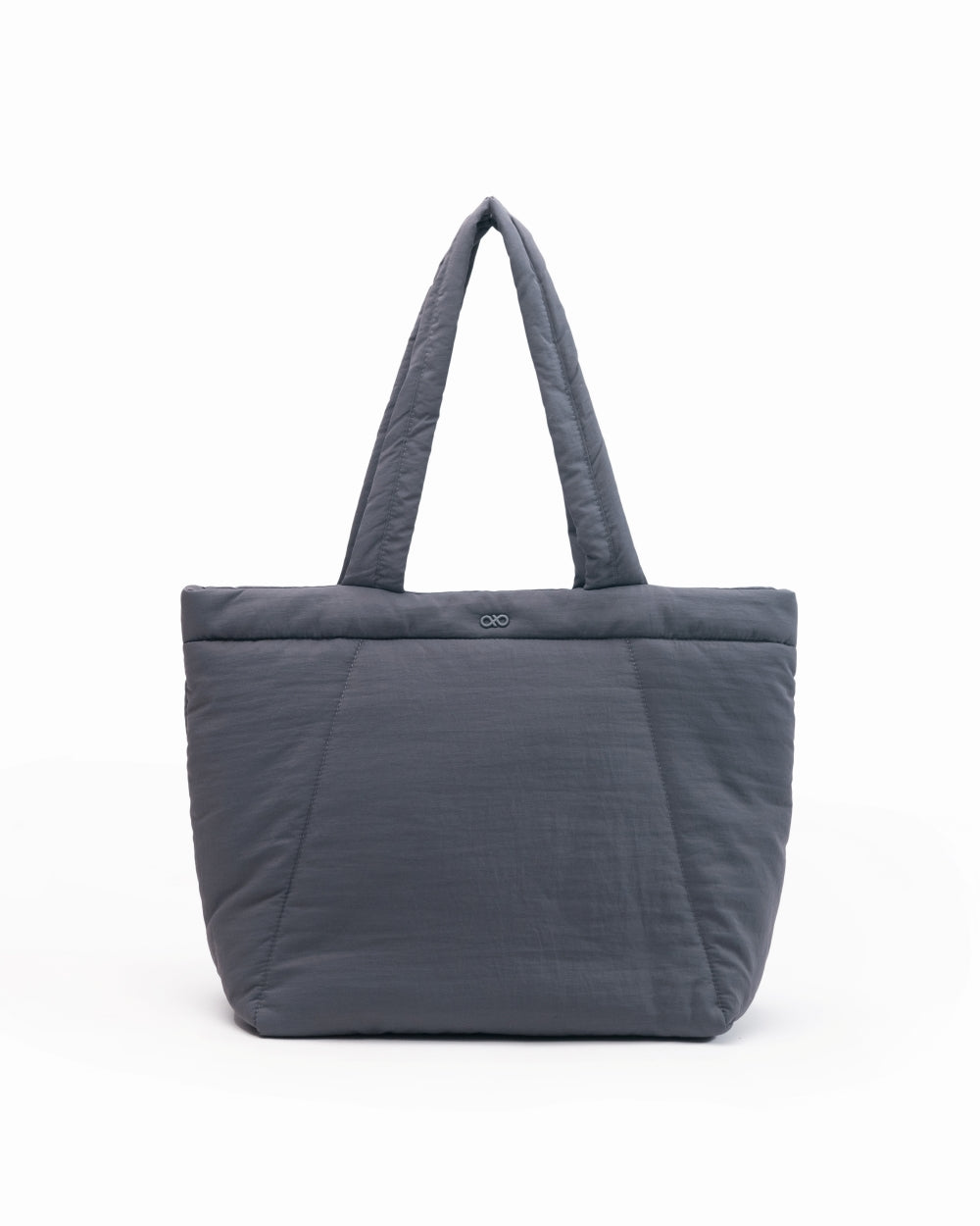 COSY PUFFY TOTE BAG IN SMOKEY