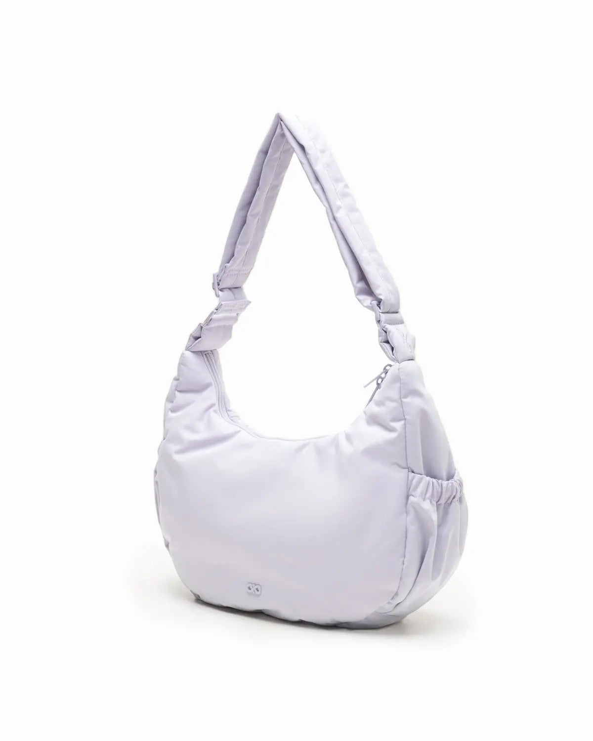L COSY LUXE CRESCENT BAG LILAC The Sophia Label