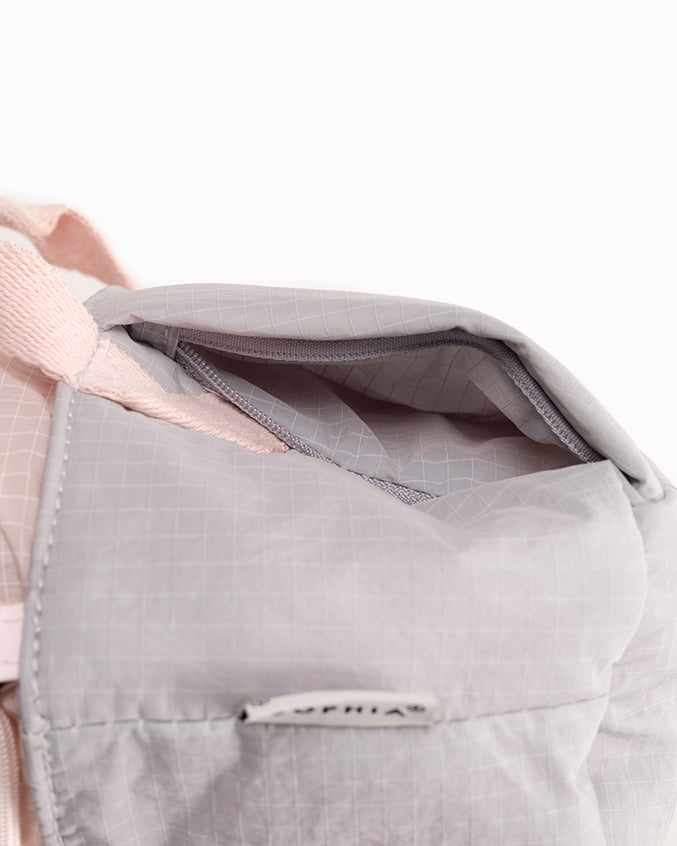 CUTESY MINI TOTE IN DOVE GREY