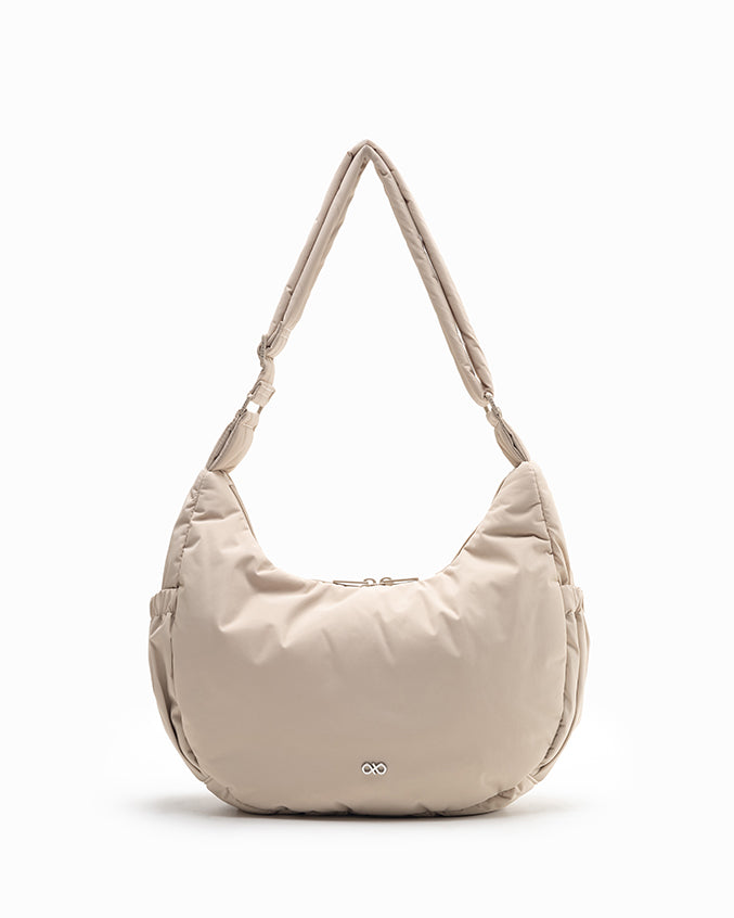 L POSH CRESCENT BAG IN OAT