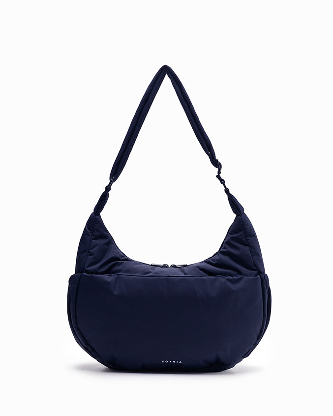 XL POSH CRESCENT BAG IN MIDNIGHT