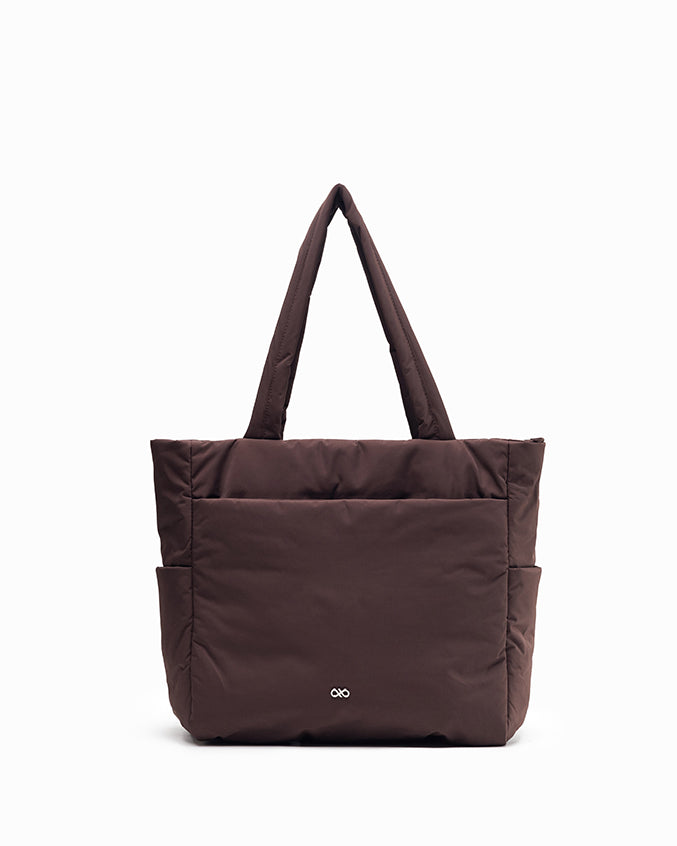 POSH TOTE BAG IN CHOCO