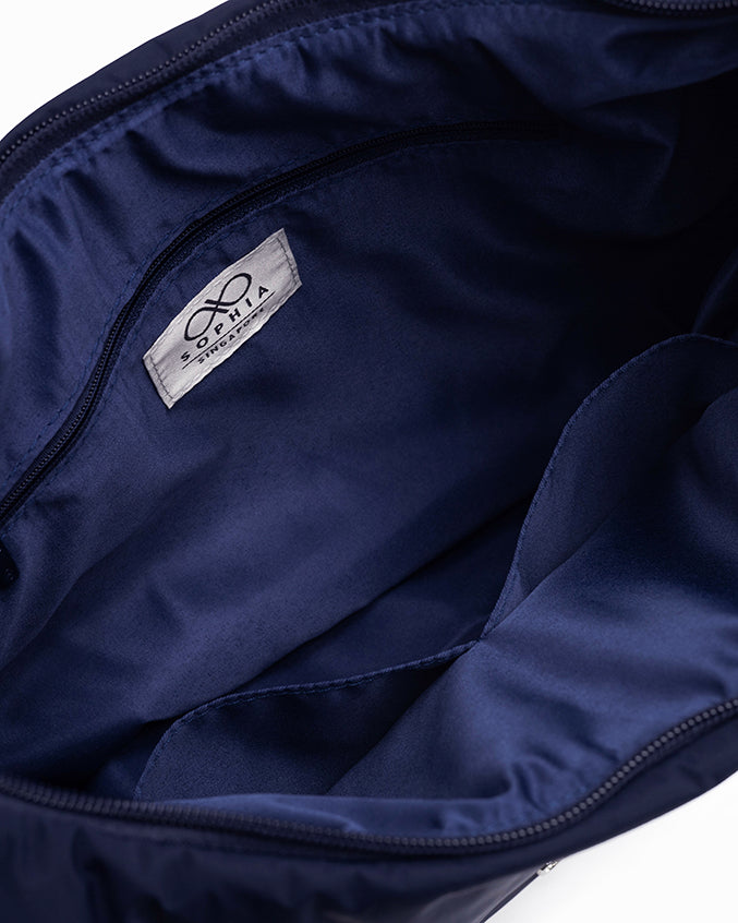 XL POSH CRESCENT BAG IN MIDNIGHT