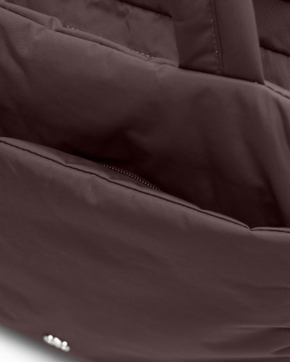 POSH TOTE BAG IN CHOCO