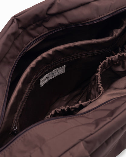 POSH TOTE BAG IN CHOCO