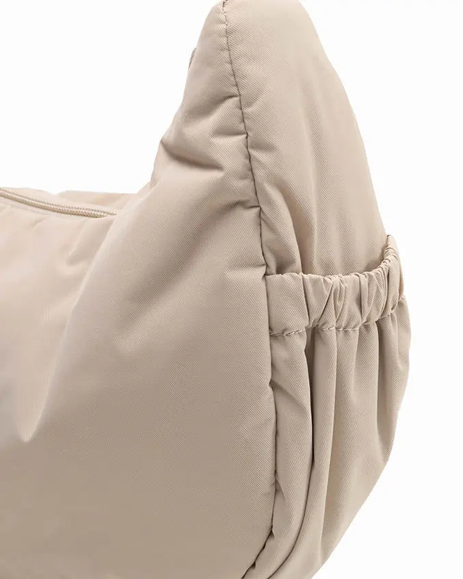 L POSH CRESCENT BAG IN OAT TSL Singapore