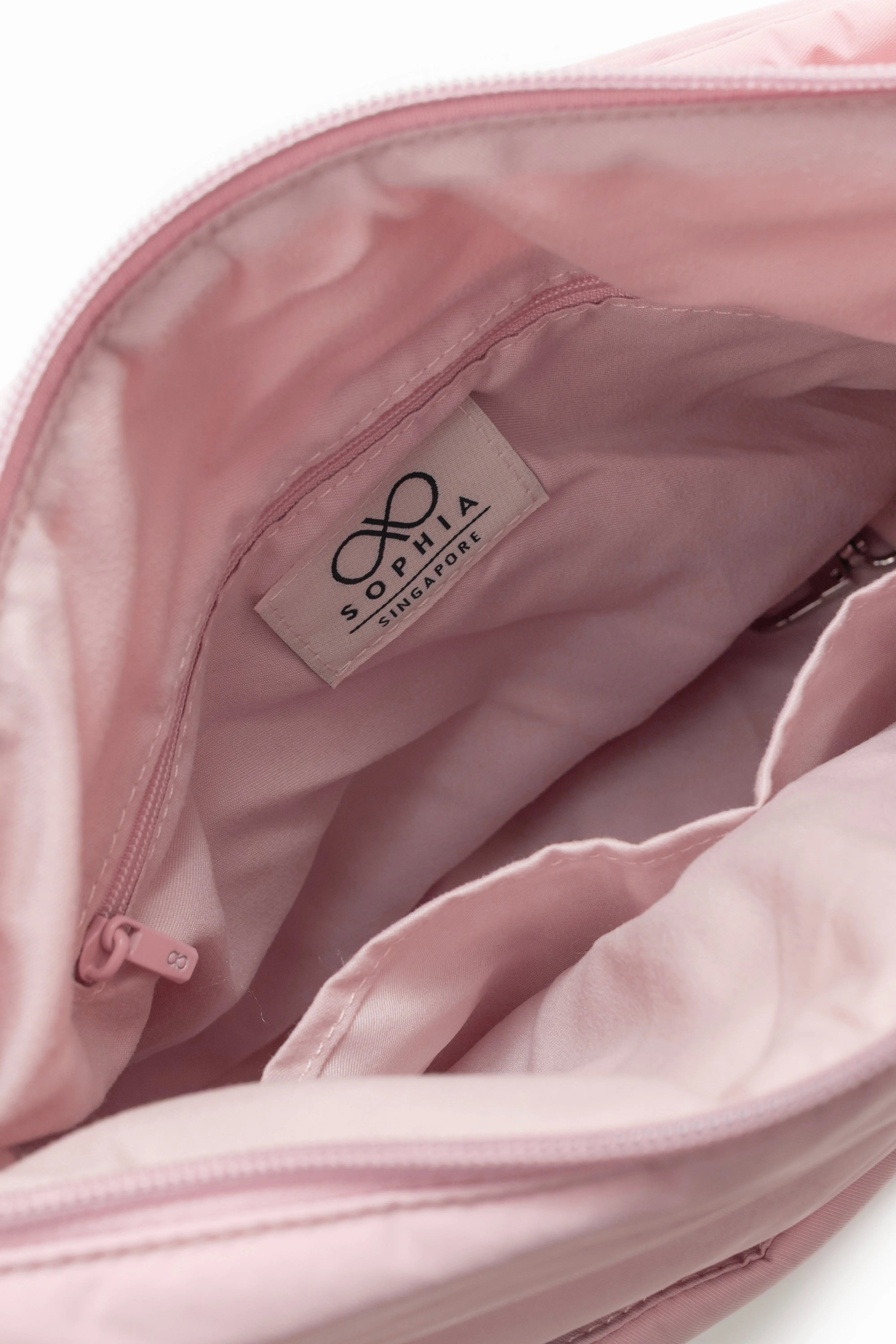 SIGNATURE POCKET CROSSBODY BAG 2.0 IN POSH BLOOM PINK 