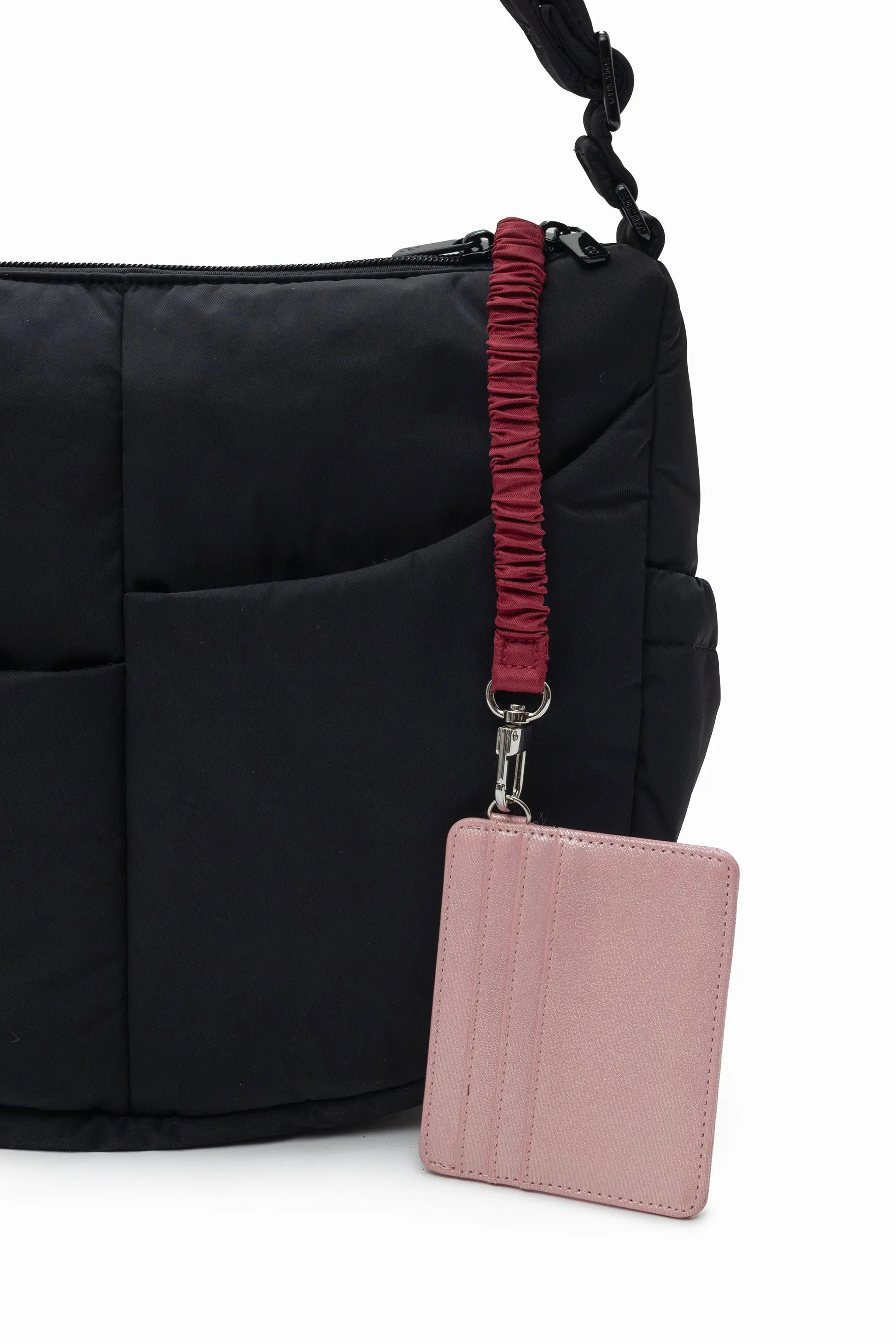 SIGNATURE POCKET CROSSBODY BAG 2.0 IN POSH JET BLACK 