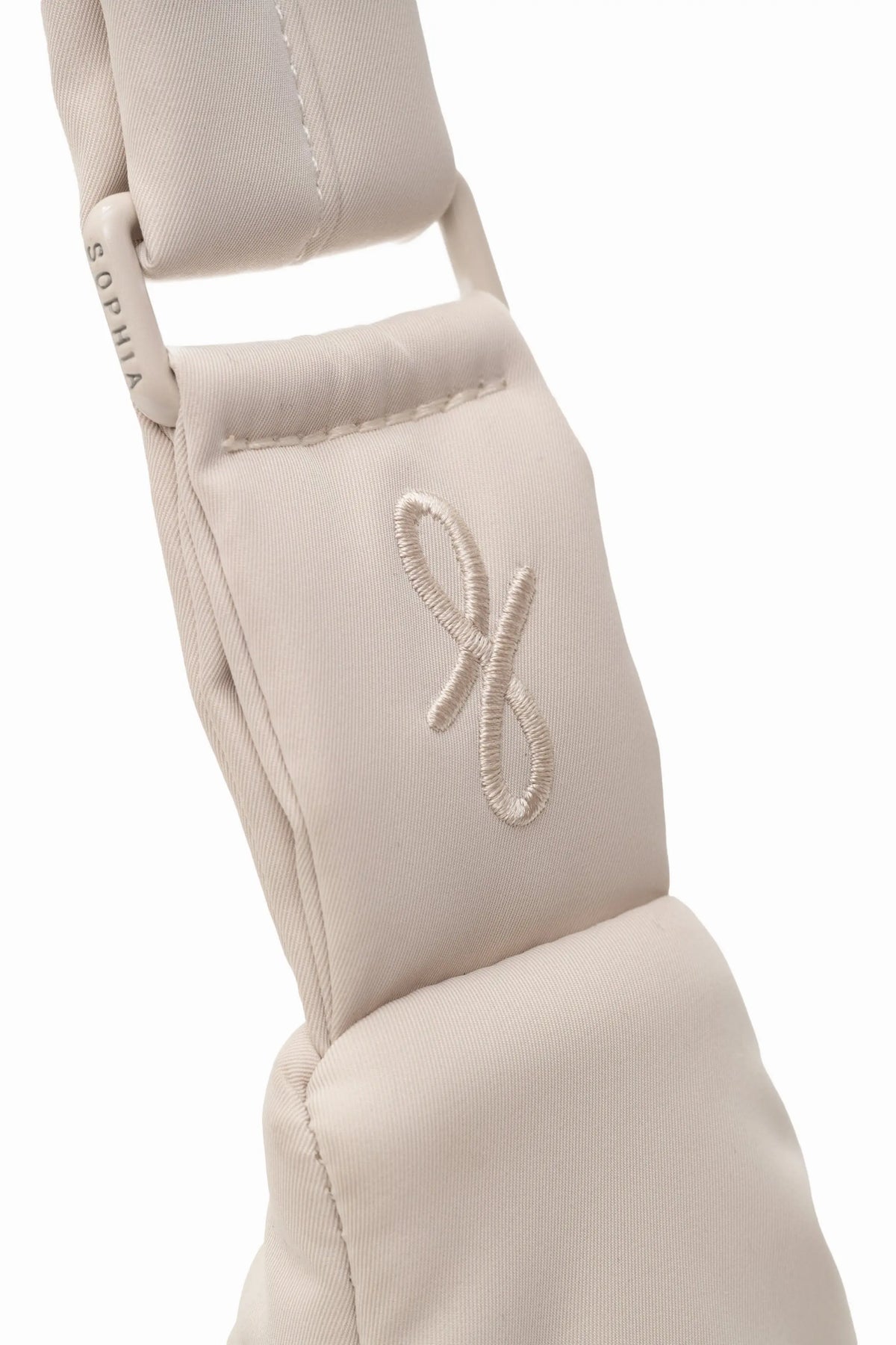 COSY LUXE L CRESCENT BAG 2.0 IN OAT 