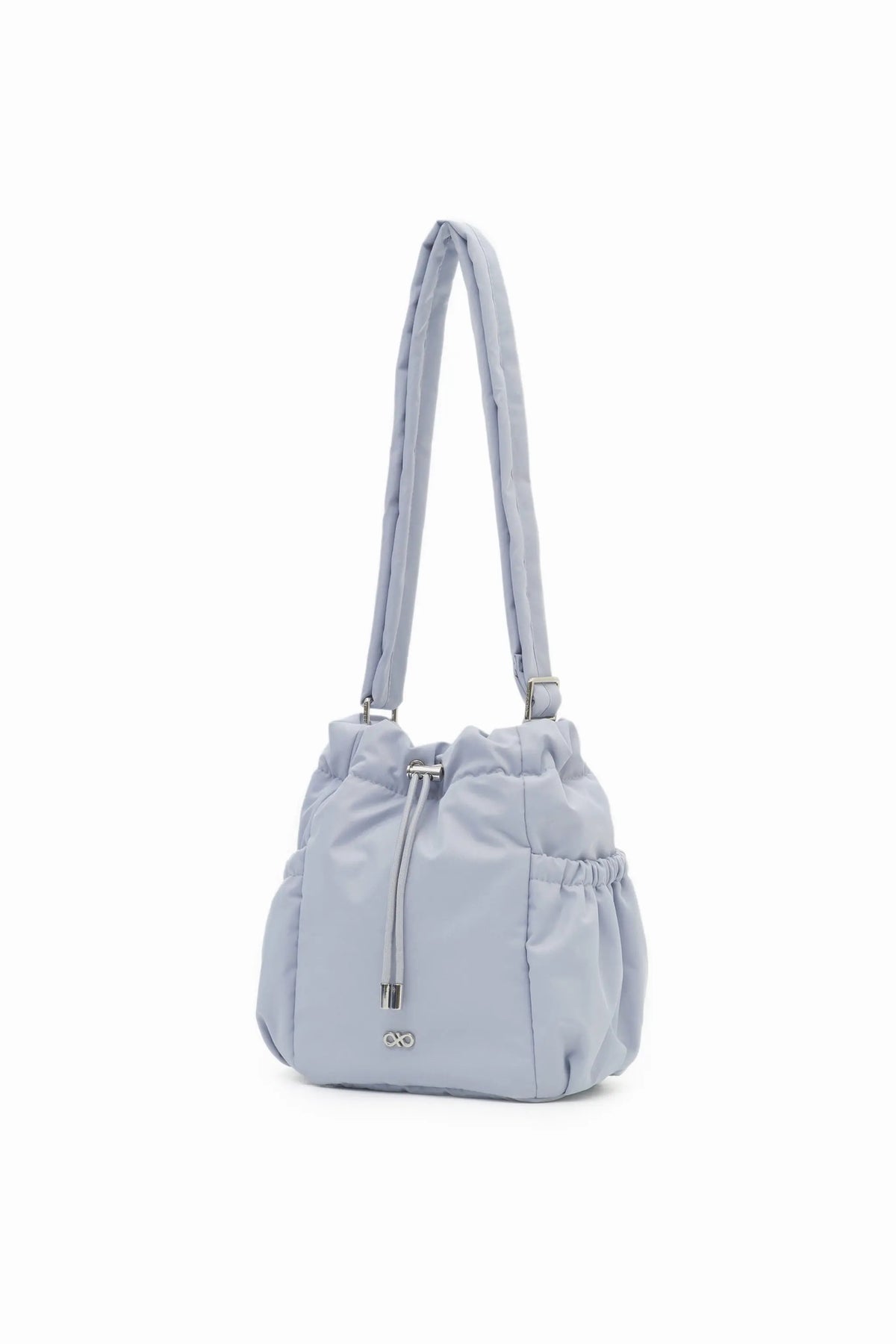 MINI COSY LUXE BUCKET BAG IN FROST 