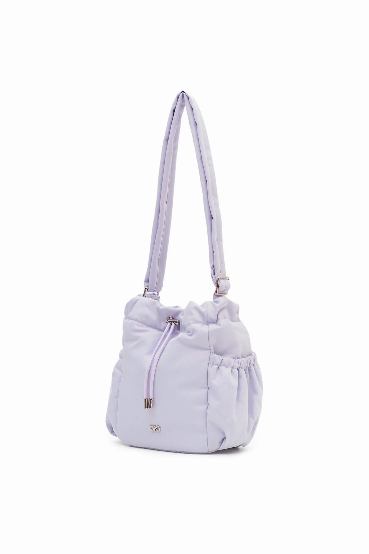 MINI COSY LUXE BUCKET BAG IN LILAC 