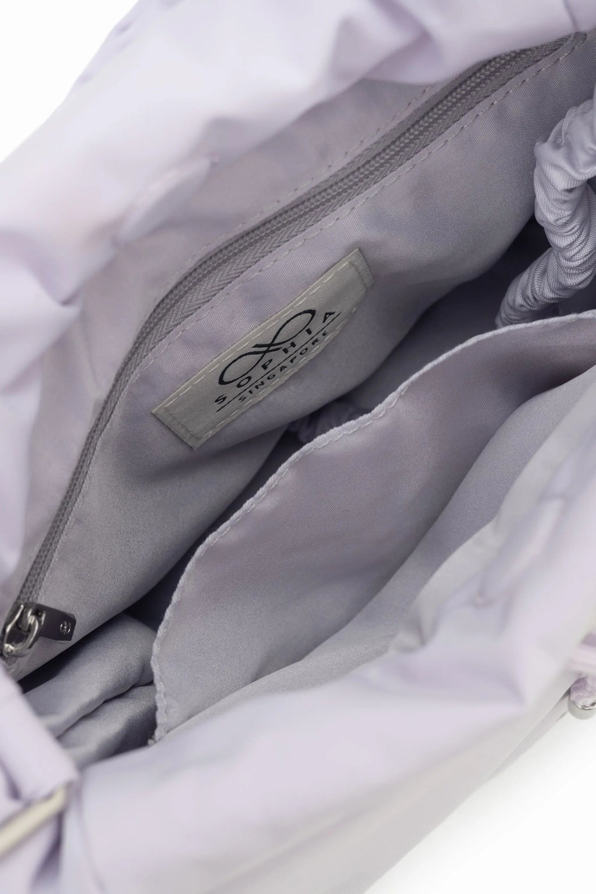 MINI COSY LUXE BUCKET BAG IN LILAC 